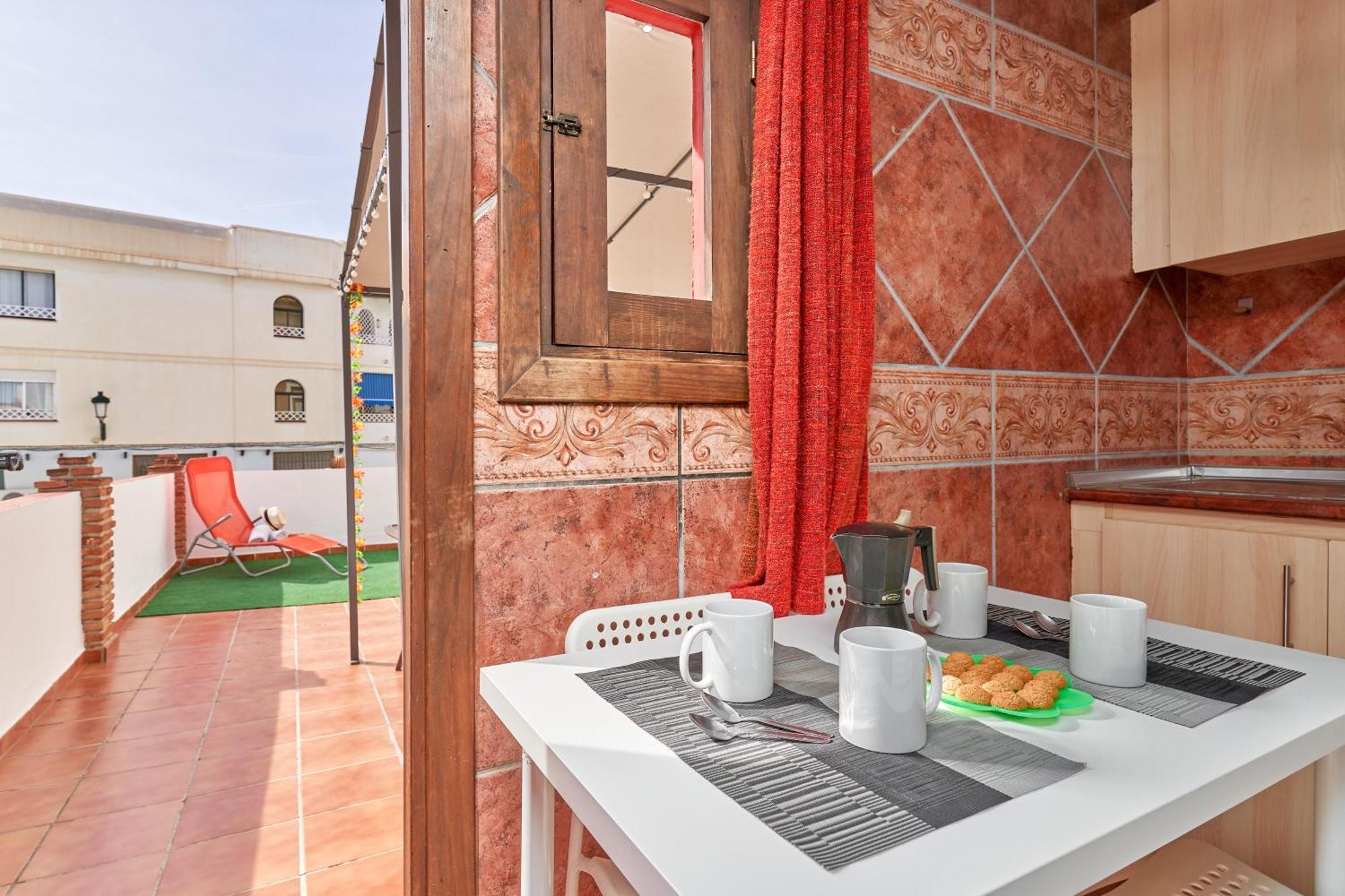 Estudio 1 D En El Centro De Nerja Exteriör bild