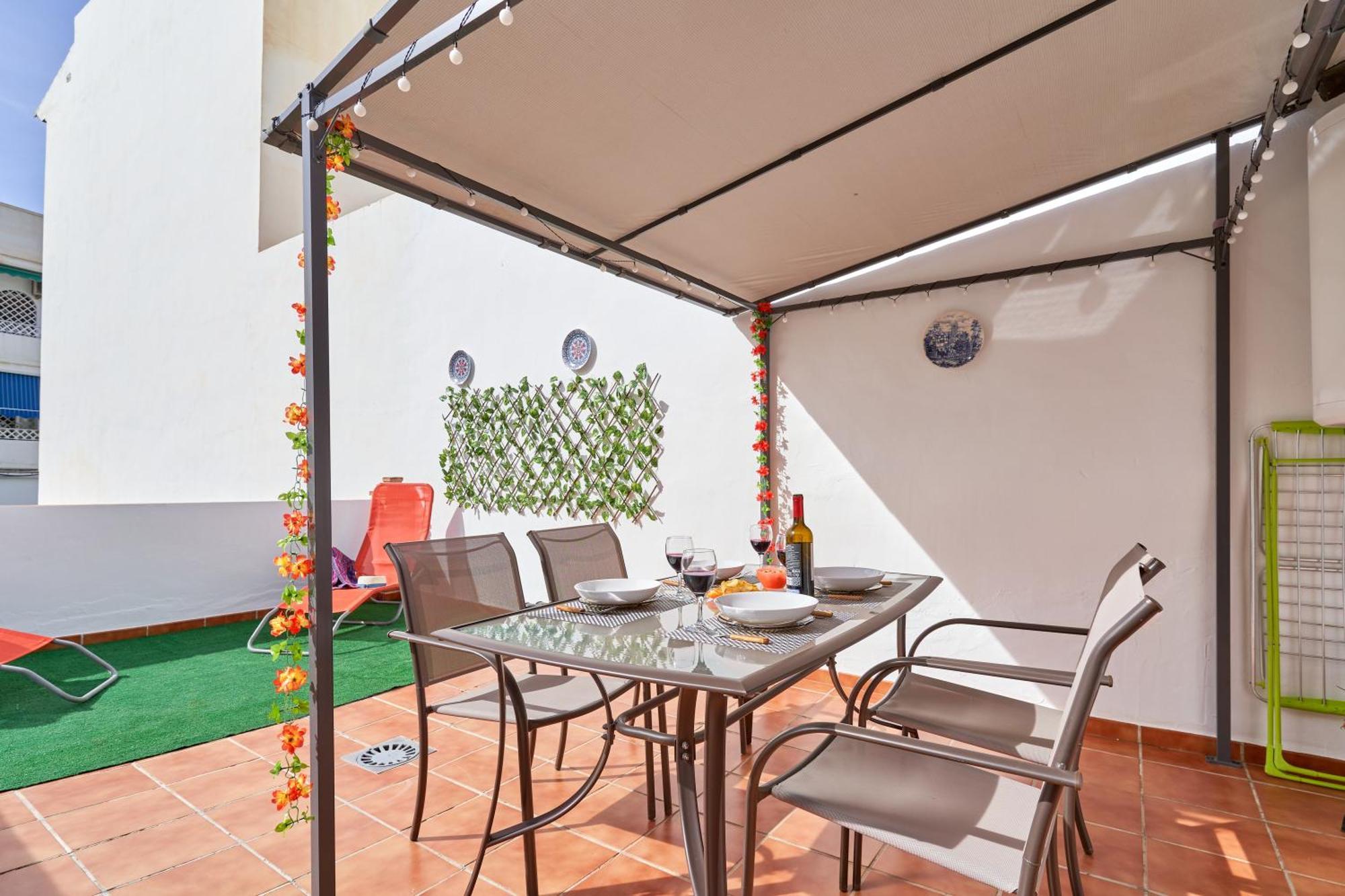 Estudio 1 D En El Centro De Nerja Exteriör bild