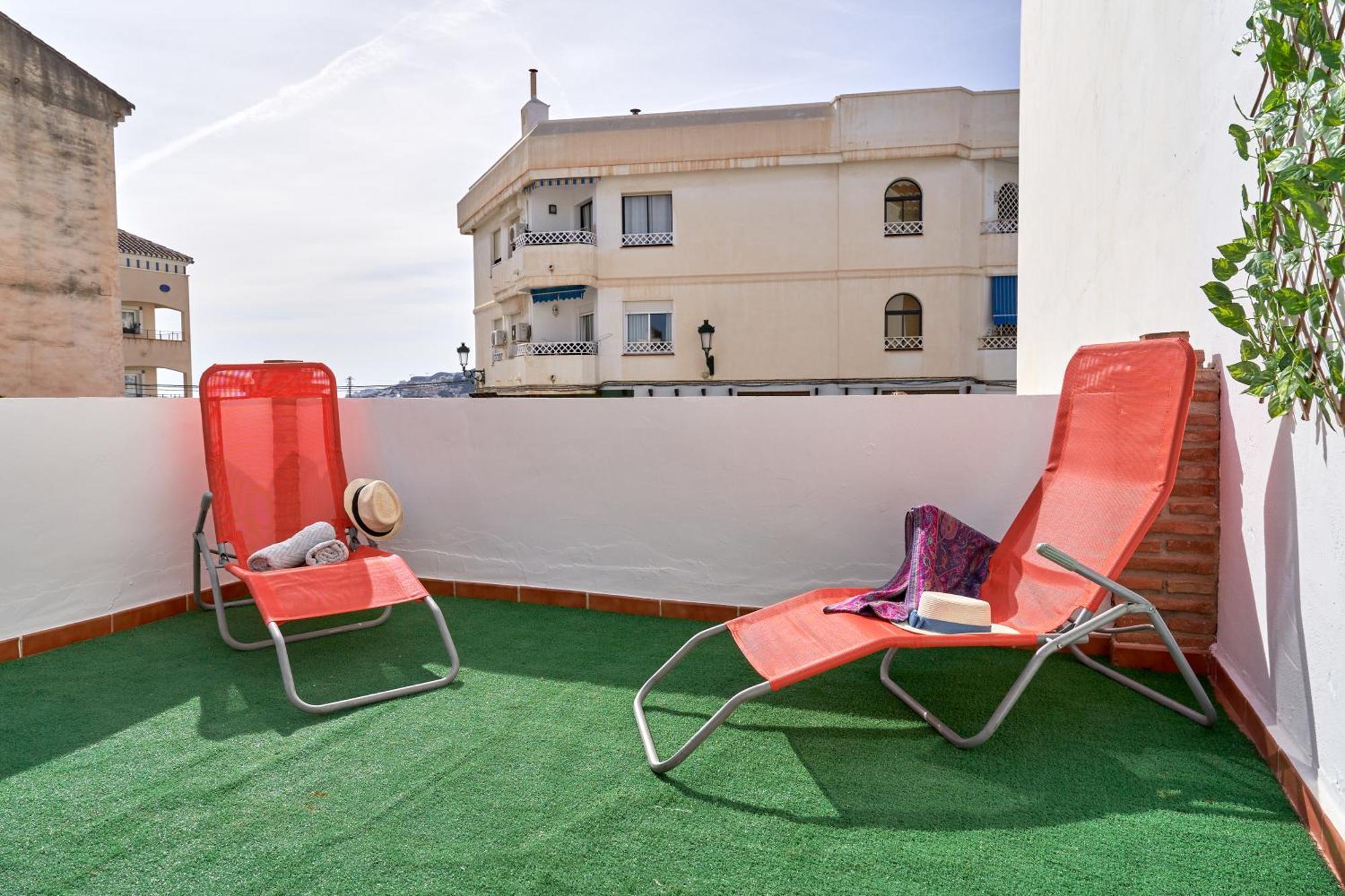 Estudio 1 D En El Centro De Nerja Exteriör bild
